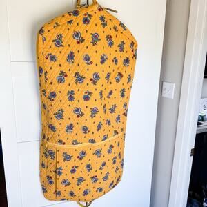 Vera Bradley Mustard Floral Garment Bag